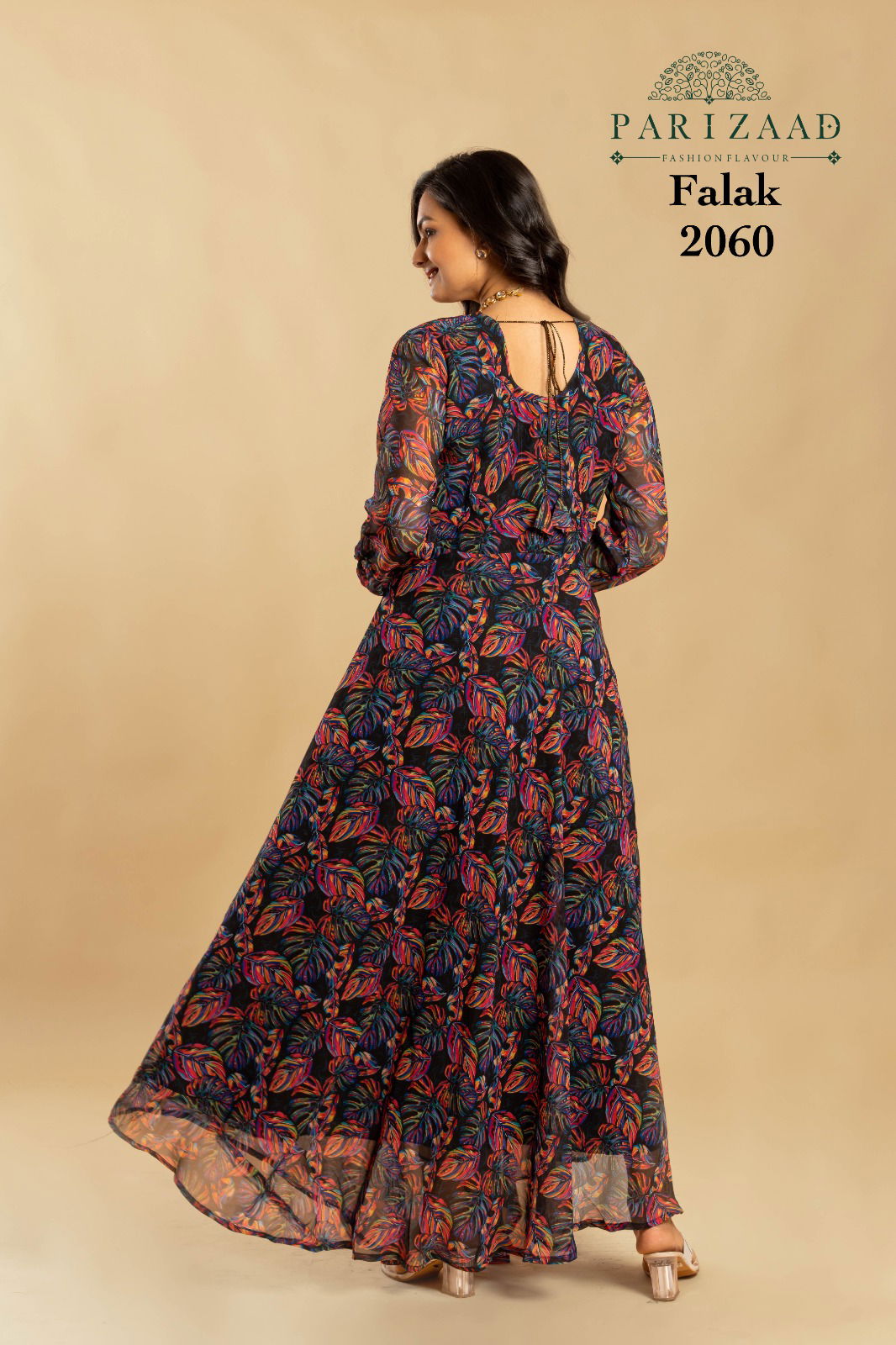 Parizaad By Falak Printed Gown Catalog